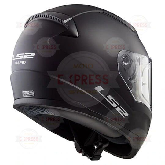 Ls2 Rapıd Mat Siyah Kask