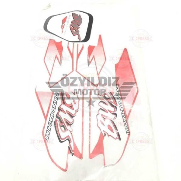 Moto Express ARMA SETİ BWS100 KIRMIZI