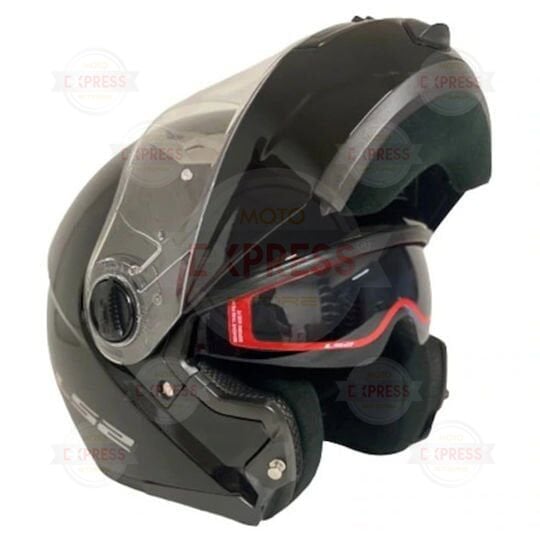 Ls2 Guronı Siyah Kask