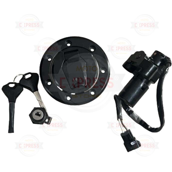 Bajaj Pulsar F250 N250 Kontak Kilit Göbek Anahtar Takımı Seti A