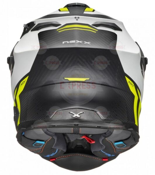 Nexx X.Wed 2 Vaal Mat Beyaz-Neon Sarı Kask L