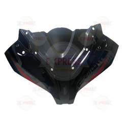 Bajaj Pulsar Rs200 2015-2025 Ön Far Üstü Kafa Grenajı Siyah-Kırmızı